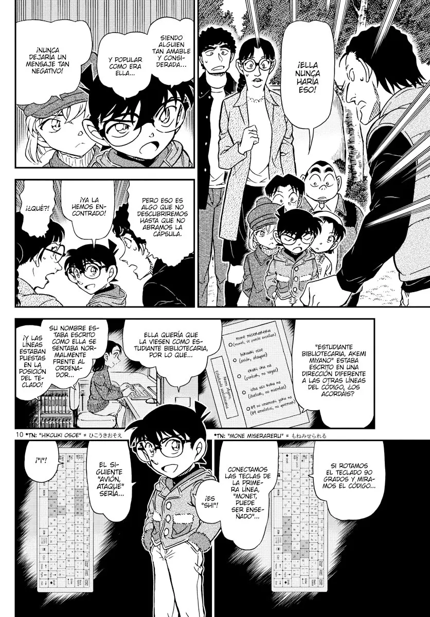 Detective Conan capítulo 1072 página 10