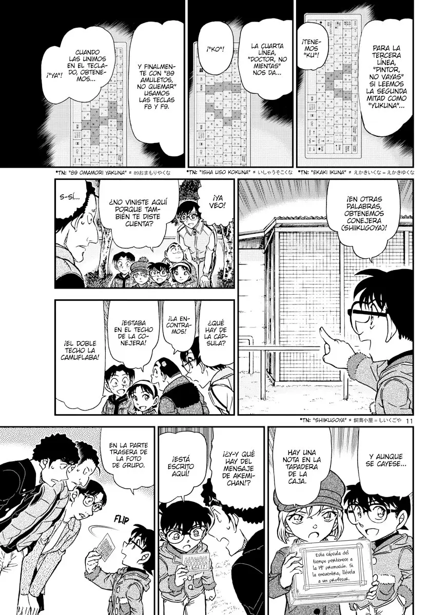 Detective Conan capítulo 1072 página 11