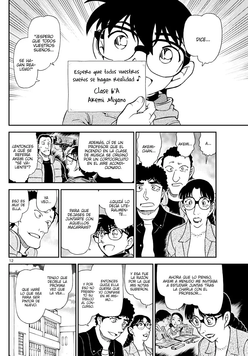 Detective Conan capítulo 1072 página 12