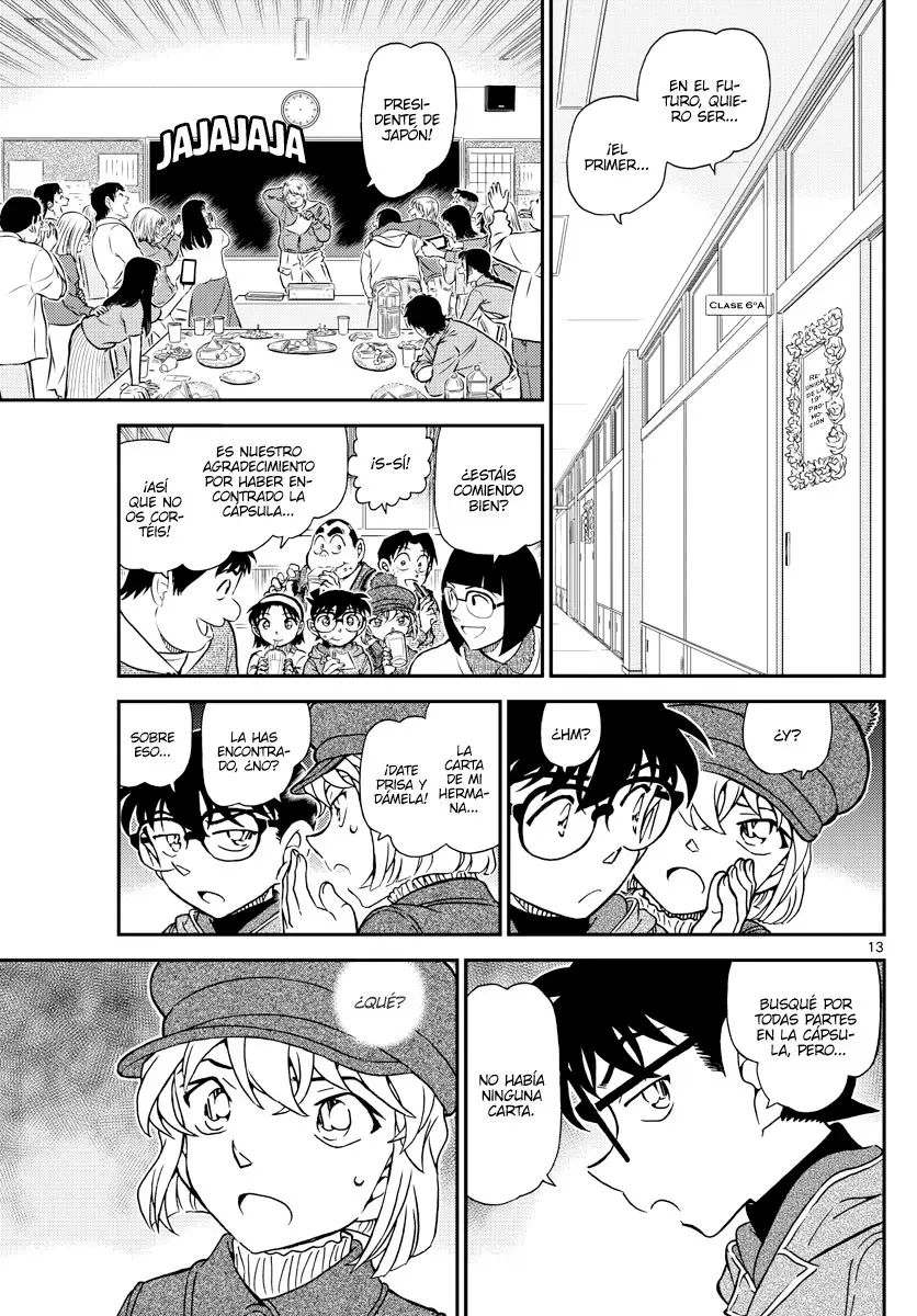 Detective Conan capítulo 1072 página 13