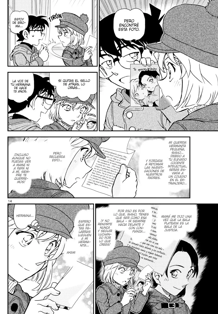 Detective Conan capítulo 1072 página 14
