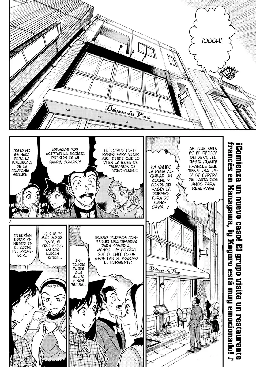 Detective Conan capítulo 1073 página 2