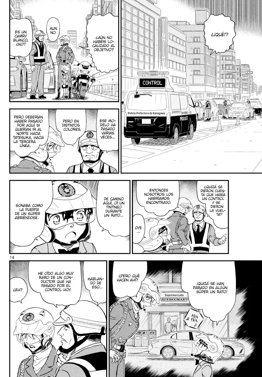 Detective Conan capítulo 1074 página 14