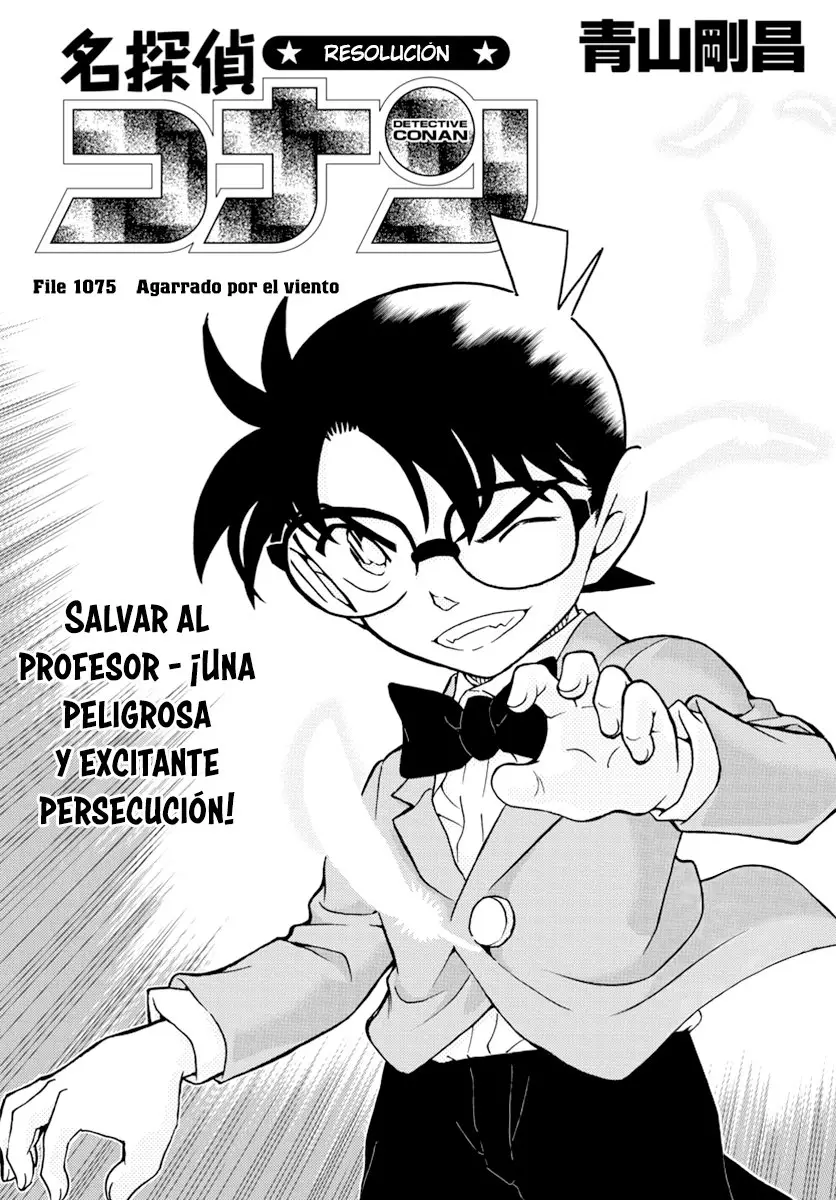Detective Conan capítulo 1075 página 1