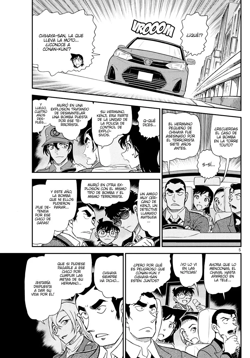 Detective Conan capítulo 1075 página 5