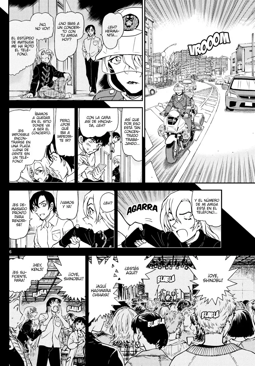 Detective Conan capítulo 1075 página 6