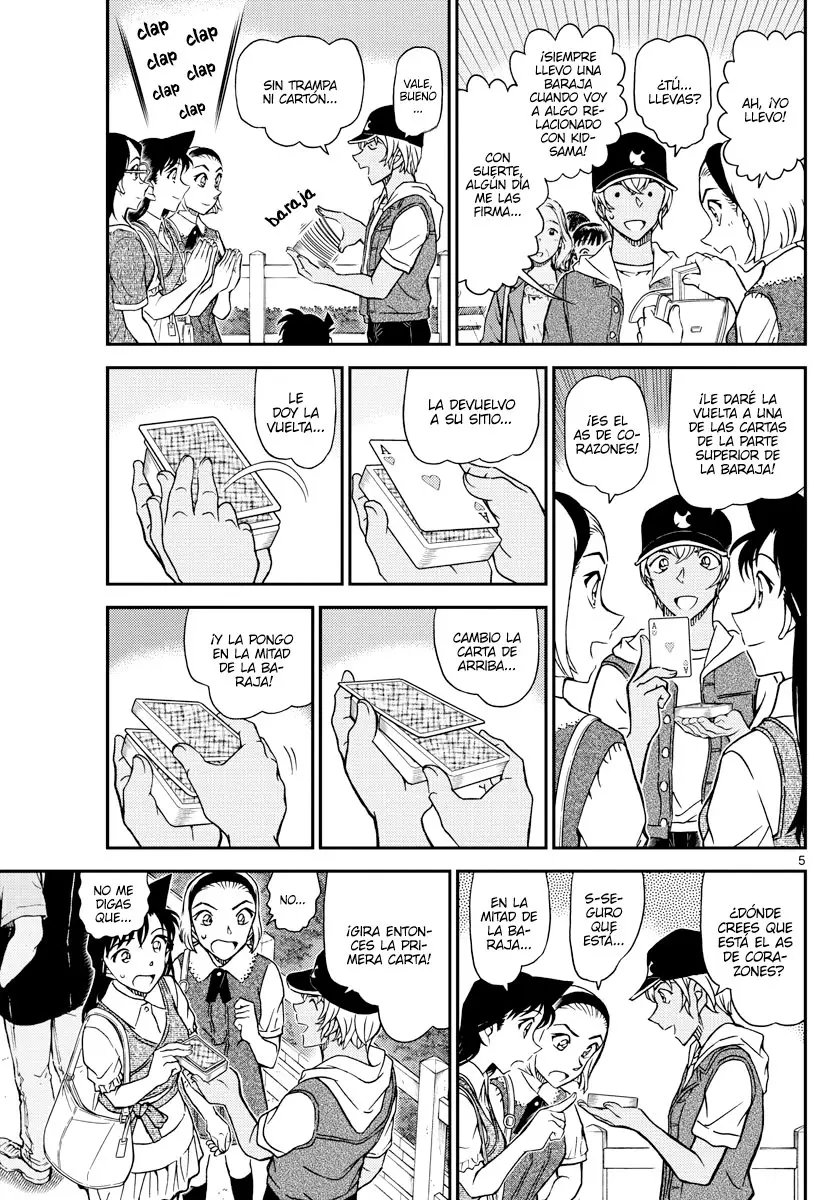 Detective Conan capítulo 1076 página 5