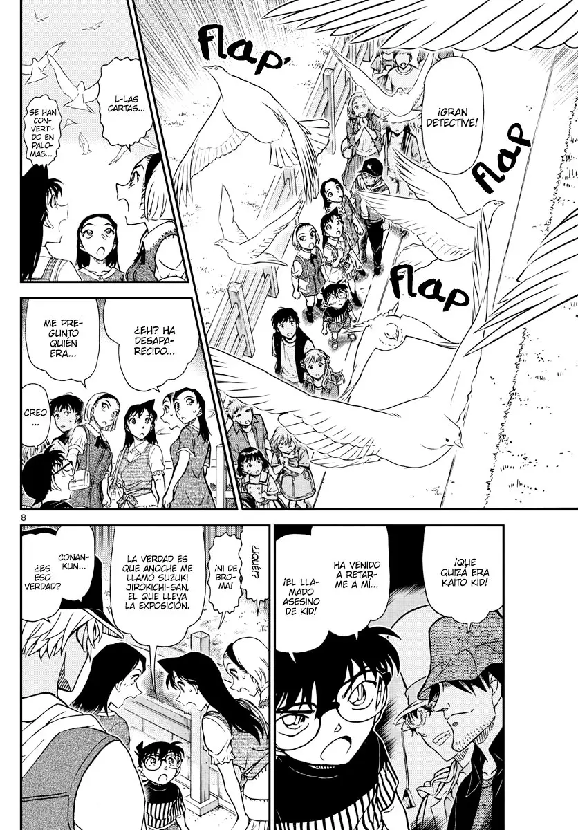 Detective Conan capítulo 1076 página 8
