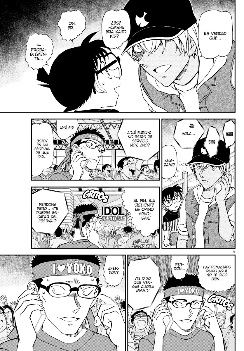 Detective Conan capítulo 1076 página 9