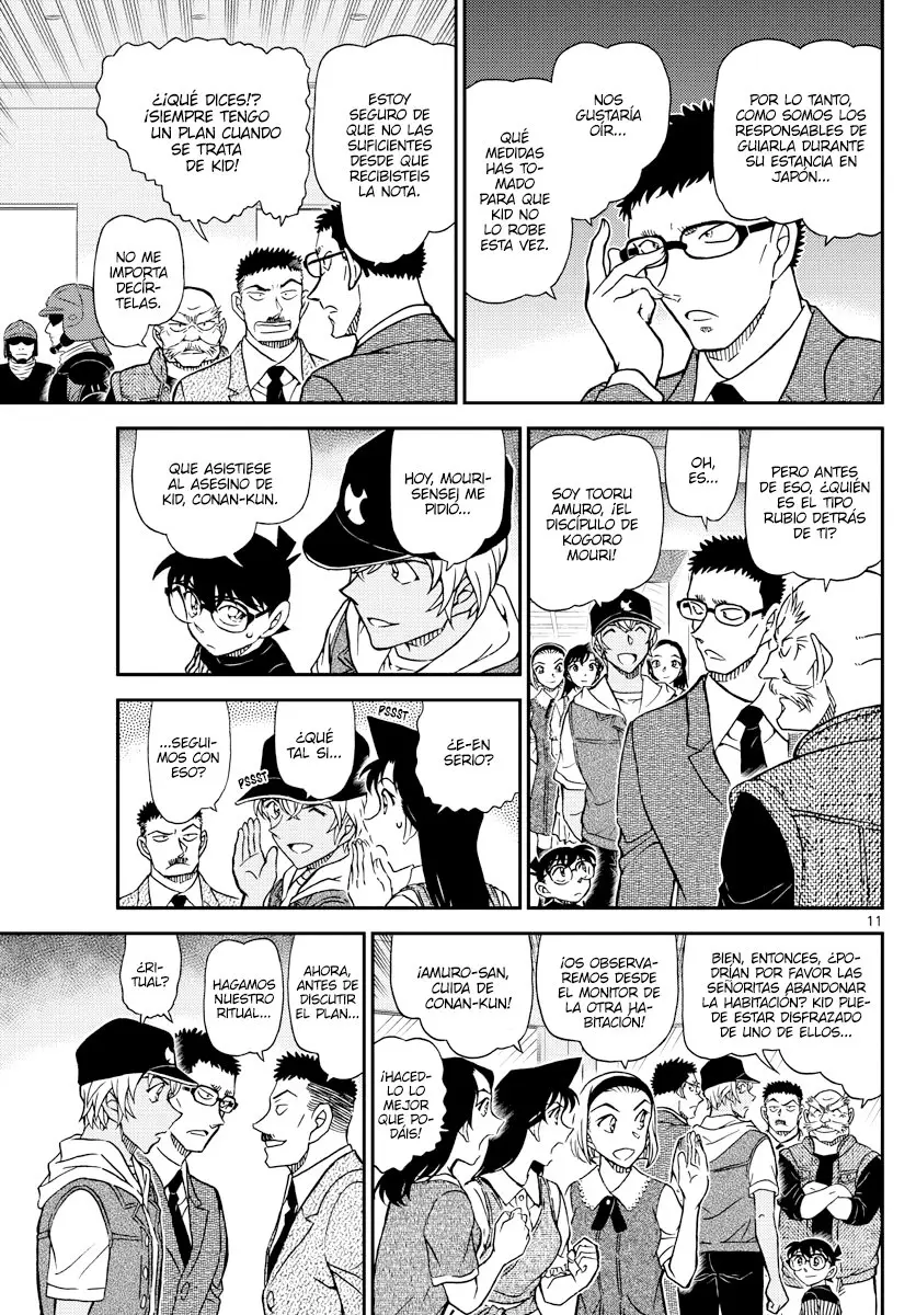 Detective Conan capítulo 1076 página 11