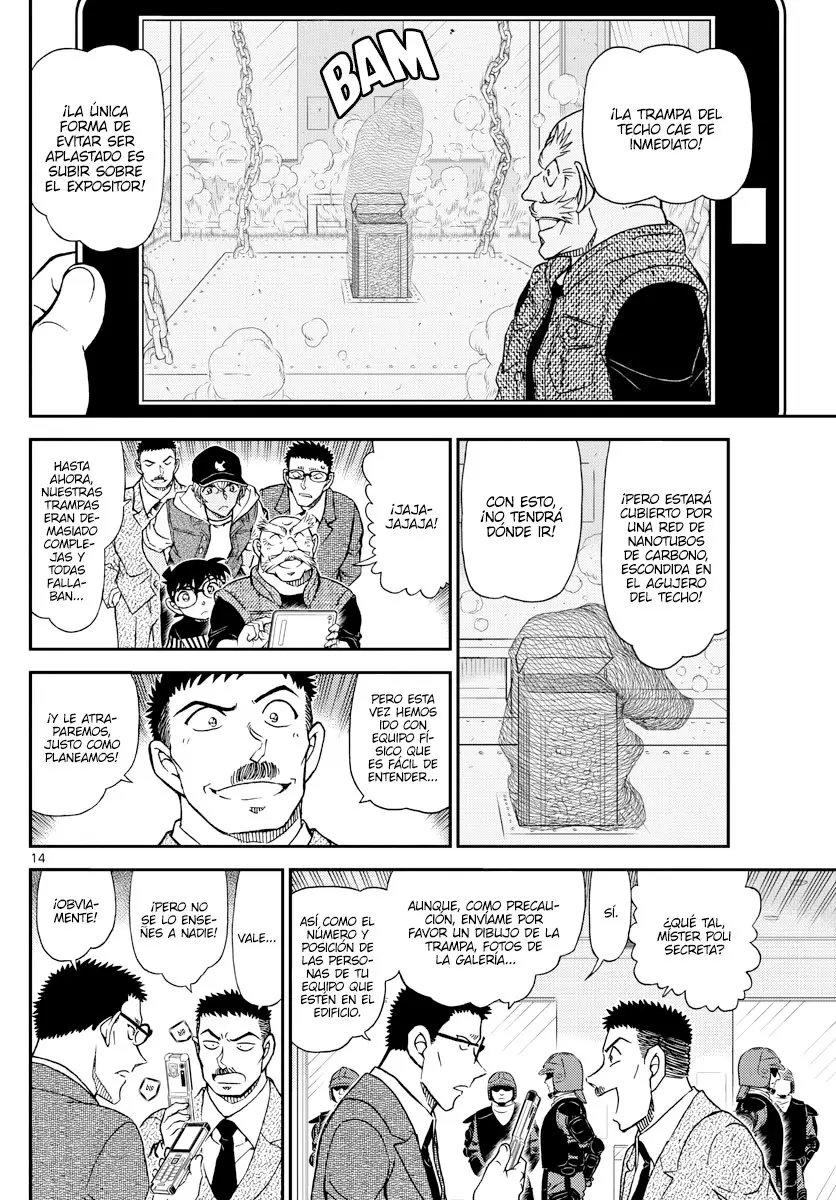 Detective Conan capítulo 1076 página 14