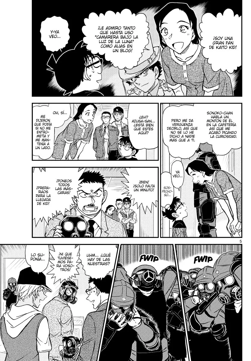 Detective Conan capítulo 1077 página 5