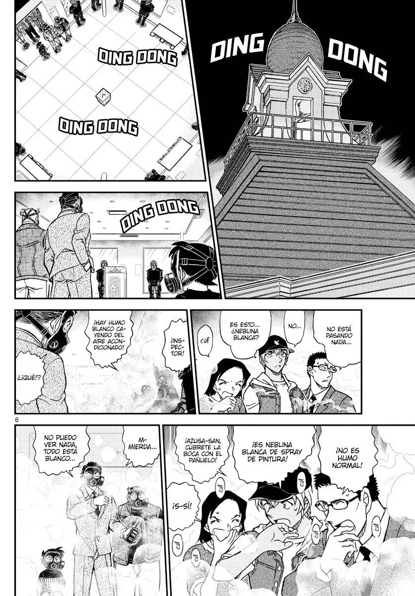 Detective Conan capítulo 1077 página 6
