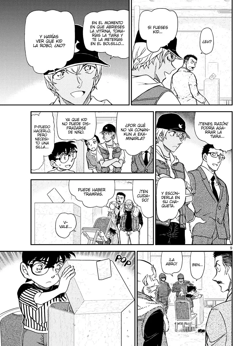 Detective Conan capítulo 1077 página 9