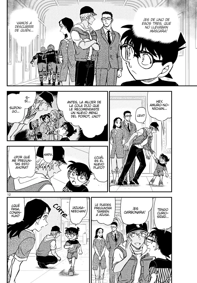 Detective Conan capítulo 1077 página 12