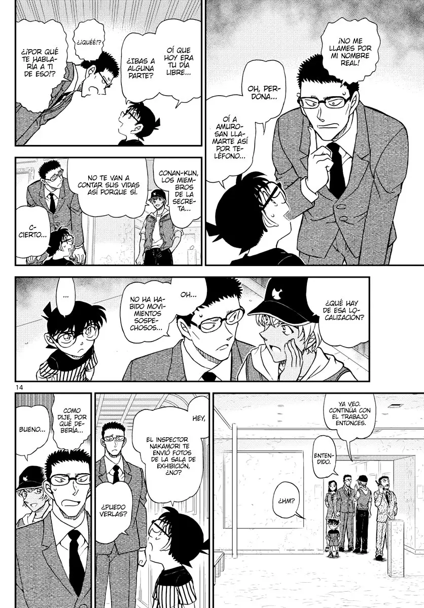 Detective Conan capítulo 1077 página 14