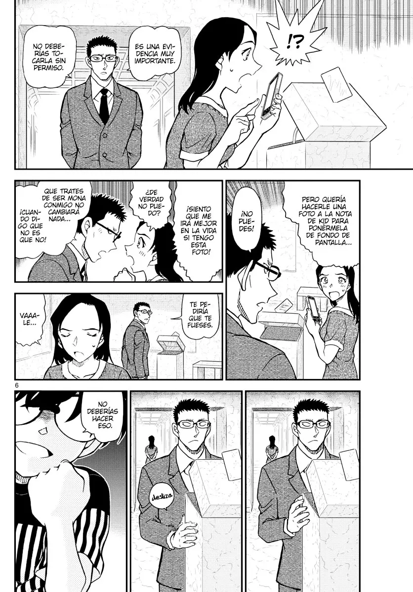 Detective Conan capítulo 1078 página 6