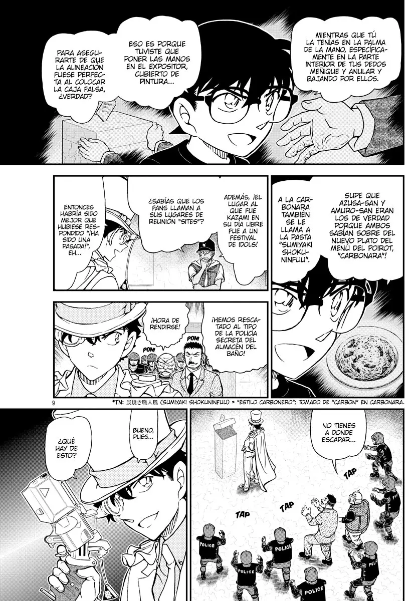 Detective Conan capítulo 1078 página 9