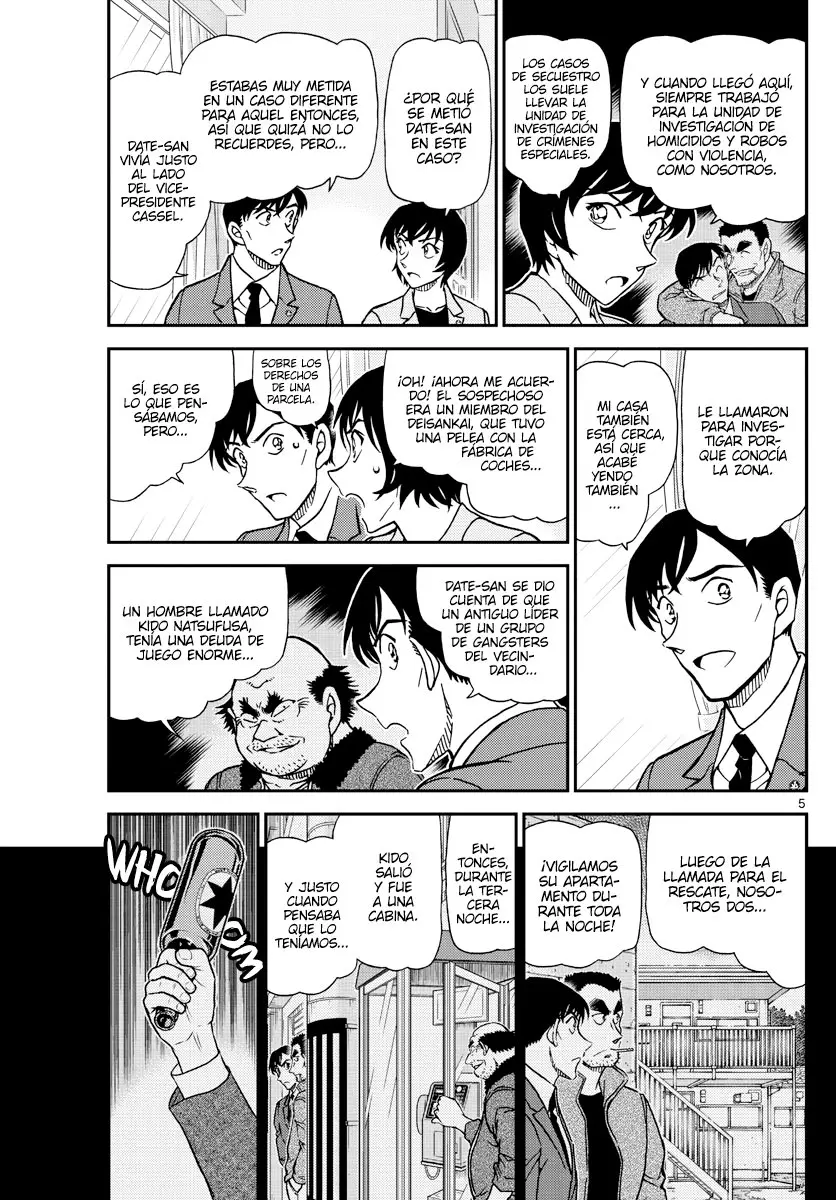 Detective Conan capítulo 1080 página 5