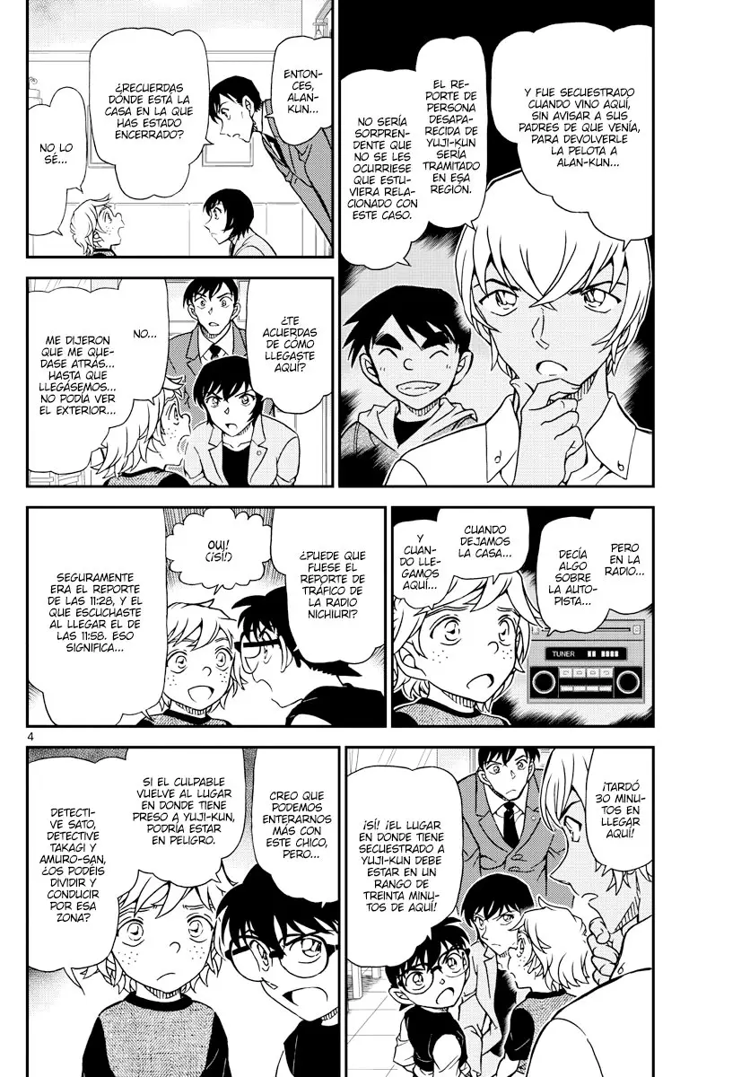 Detective Conan capítulo 1081 página 4