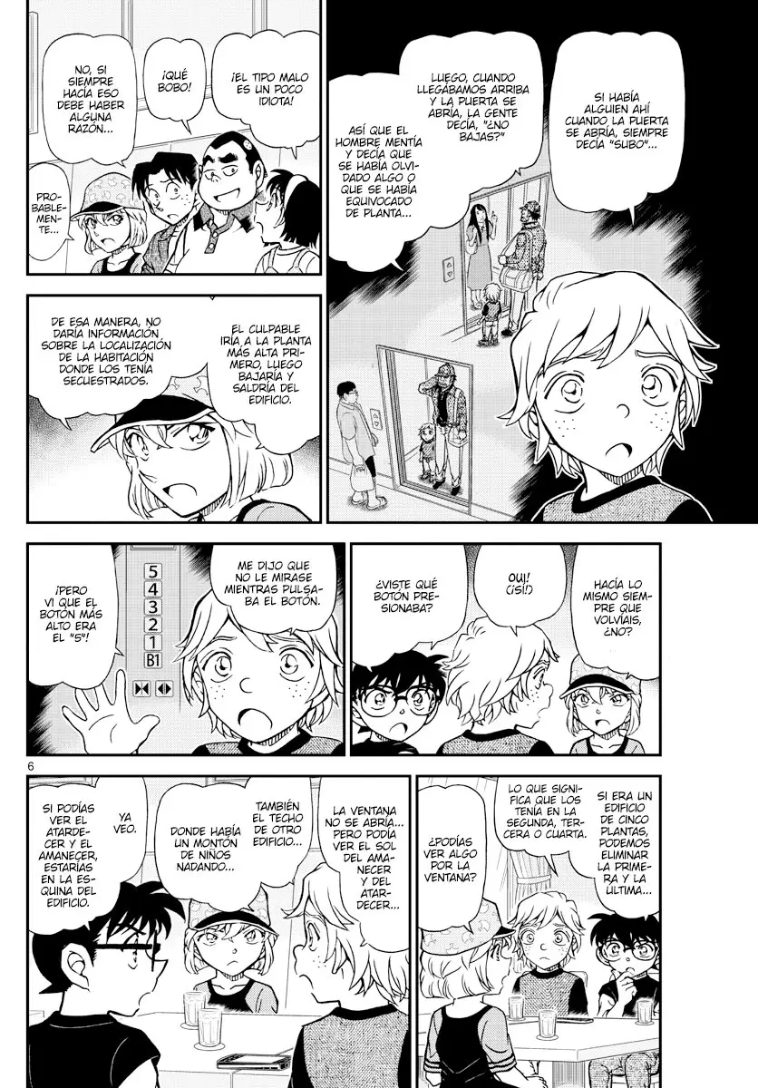 Detective Conan capítulo 1081 página 6