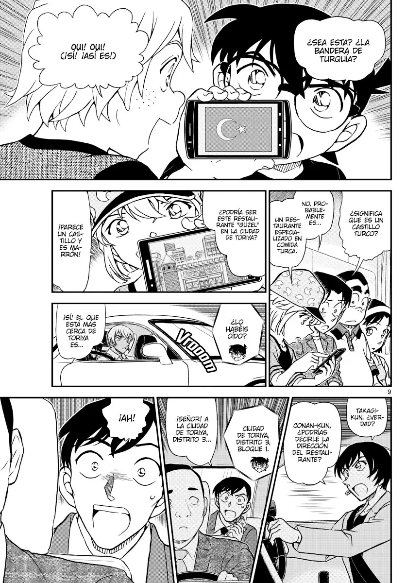 Detective Conan capítulo 1081 página 9