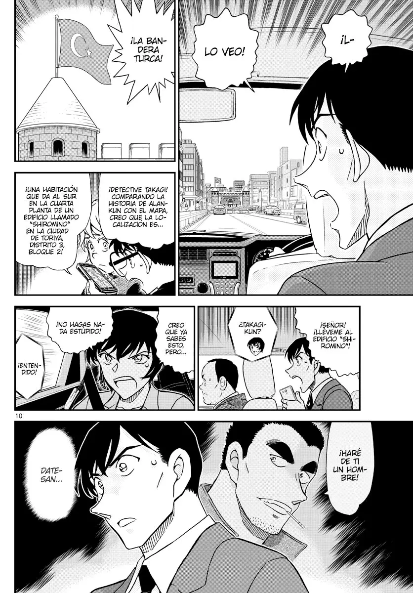 Detective Conan capítulo 1081 página 10