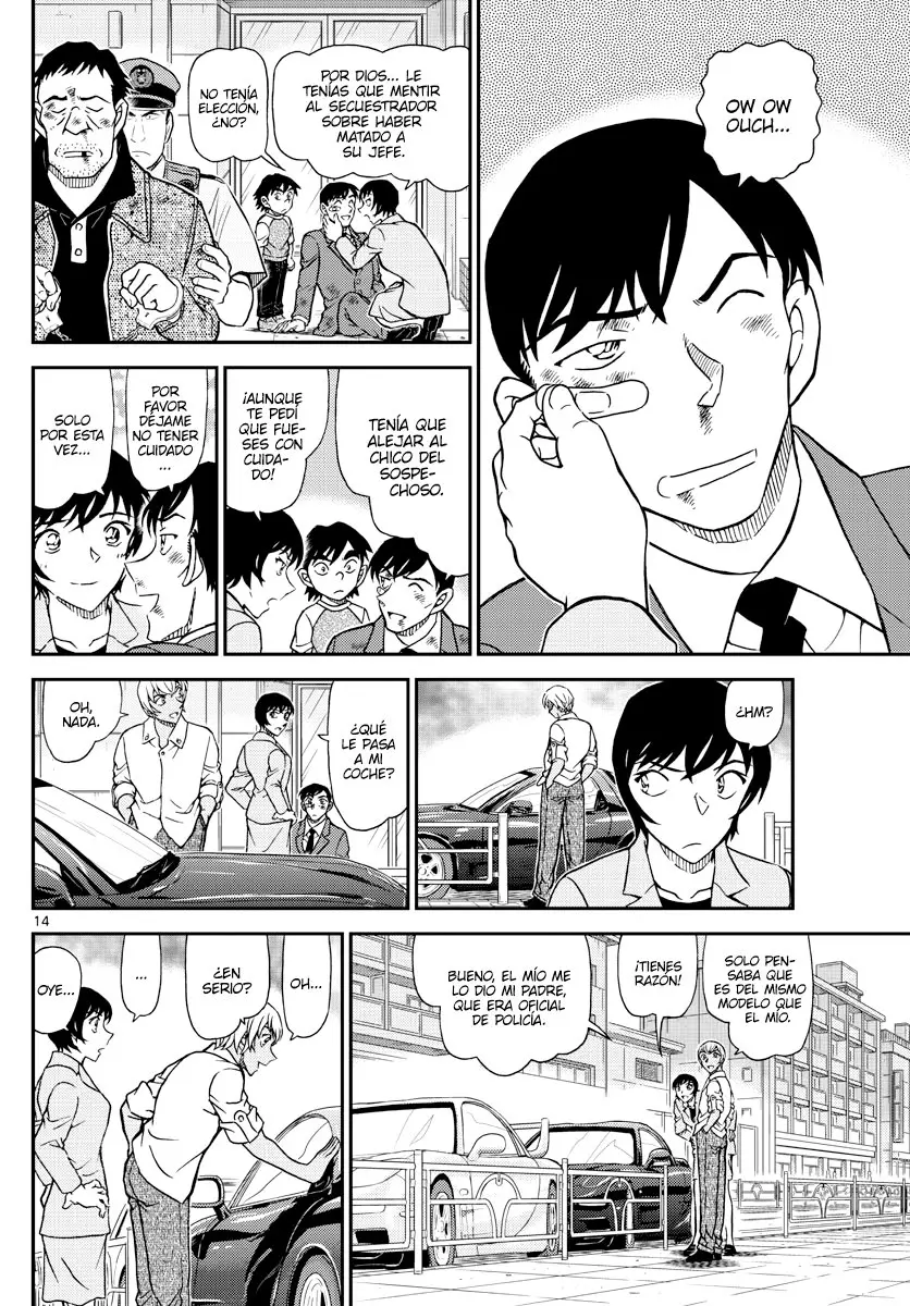 Detective Conan capítulo 1081 página 14