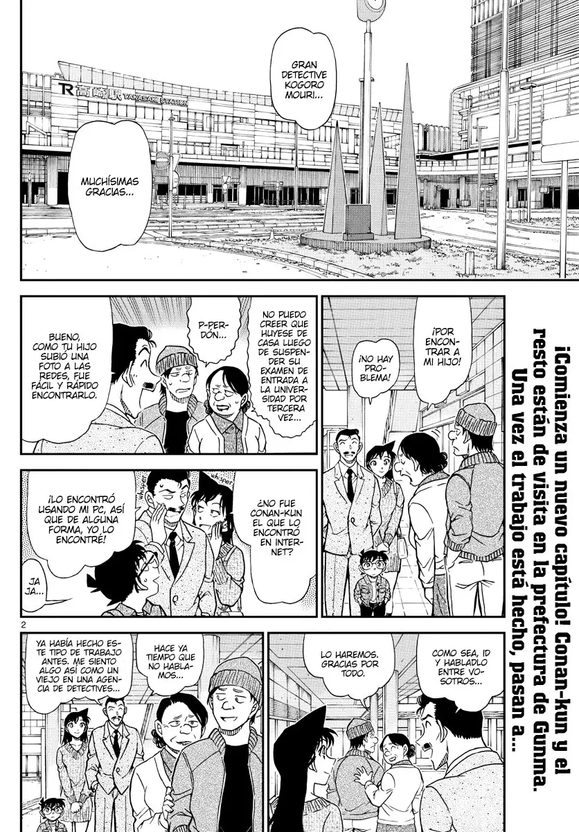 Detective Conan capítulo 1082 página 2