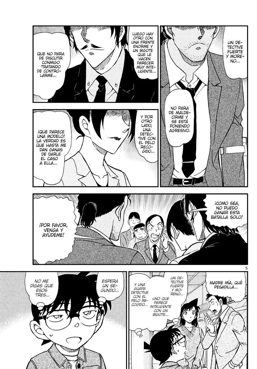 Detective Conan capítulo 1082 página 5
