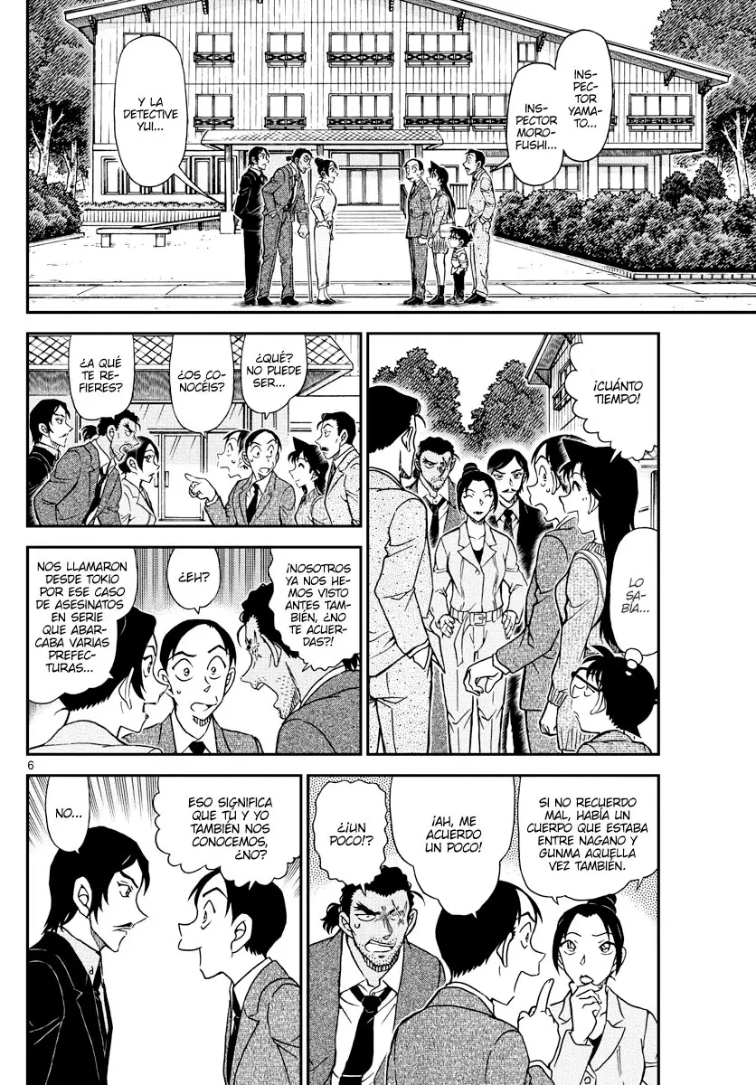 Detective Conan capítulo 1082 página 6
