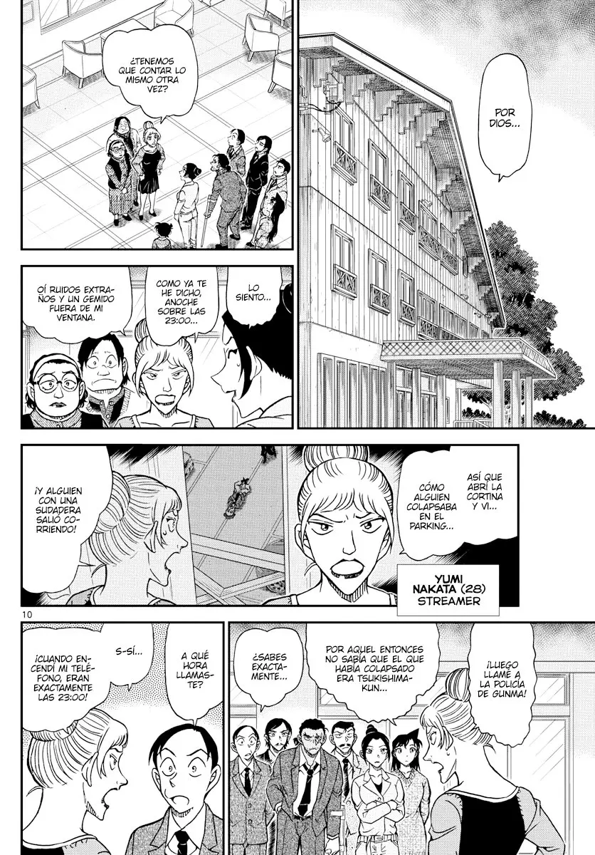 Detective Conan capítulo 1082 página 10