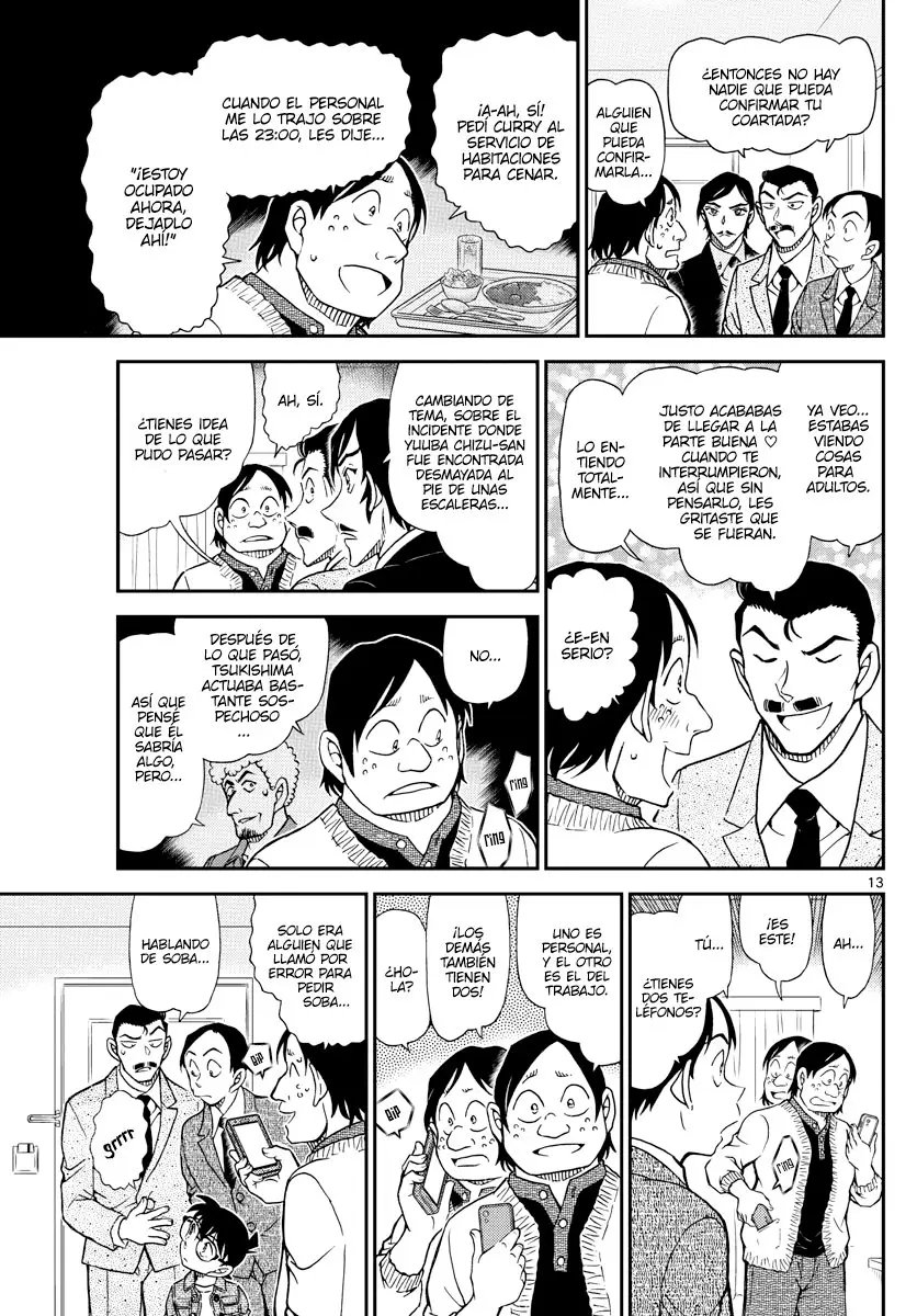 Detective Conan capítulo 1083 página 13
