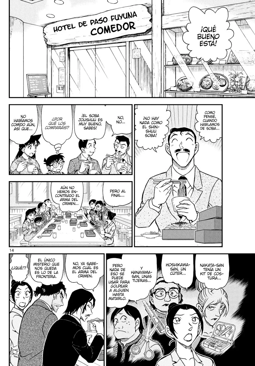 Detective Conan capítulo 1083 página 14