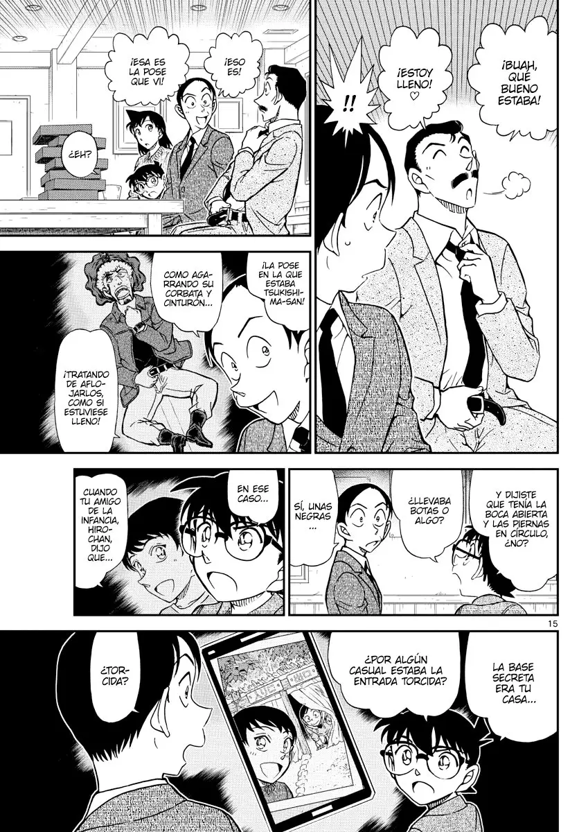 Detective Conan capítulo 1083 página 15