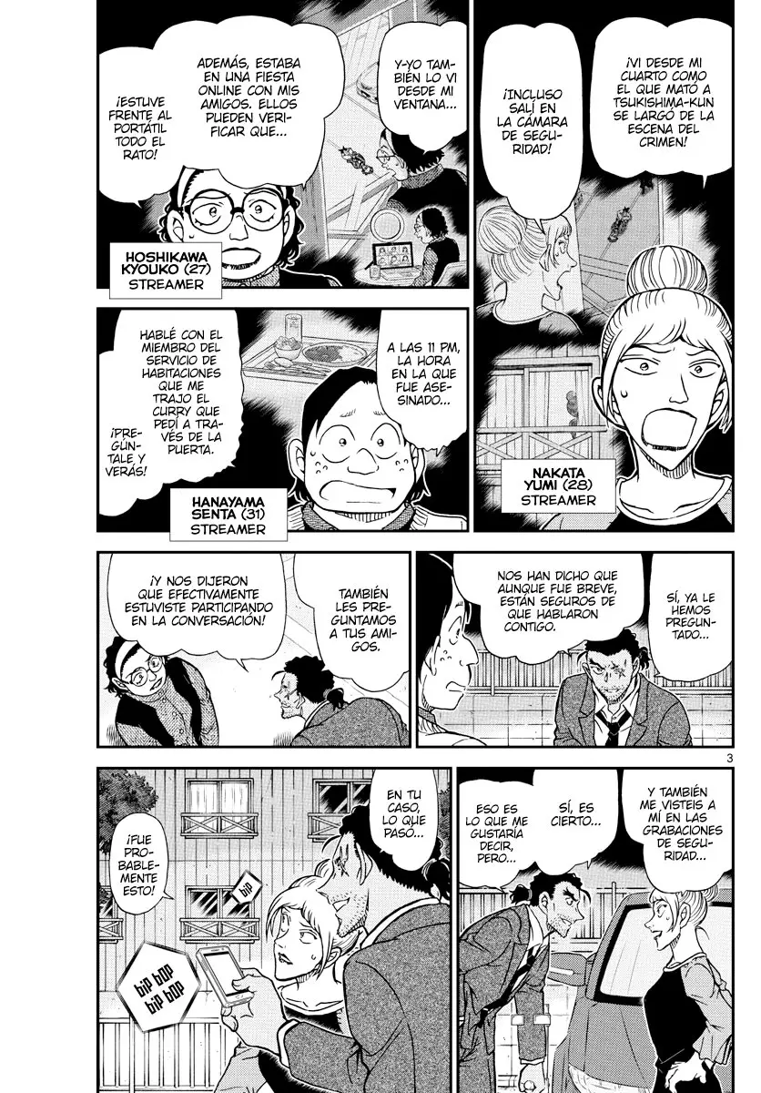 Detective Conan capítulo 1084 página 3