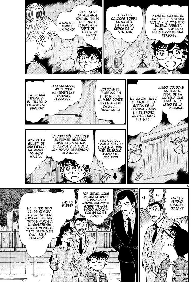 Detective Conan capítulo 1084 página 5
