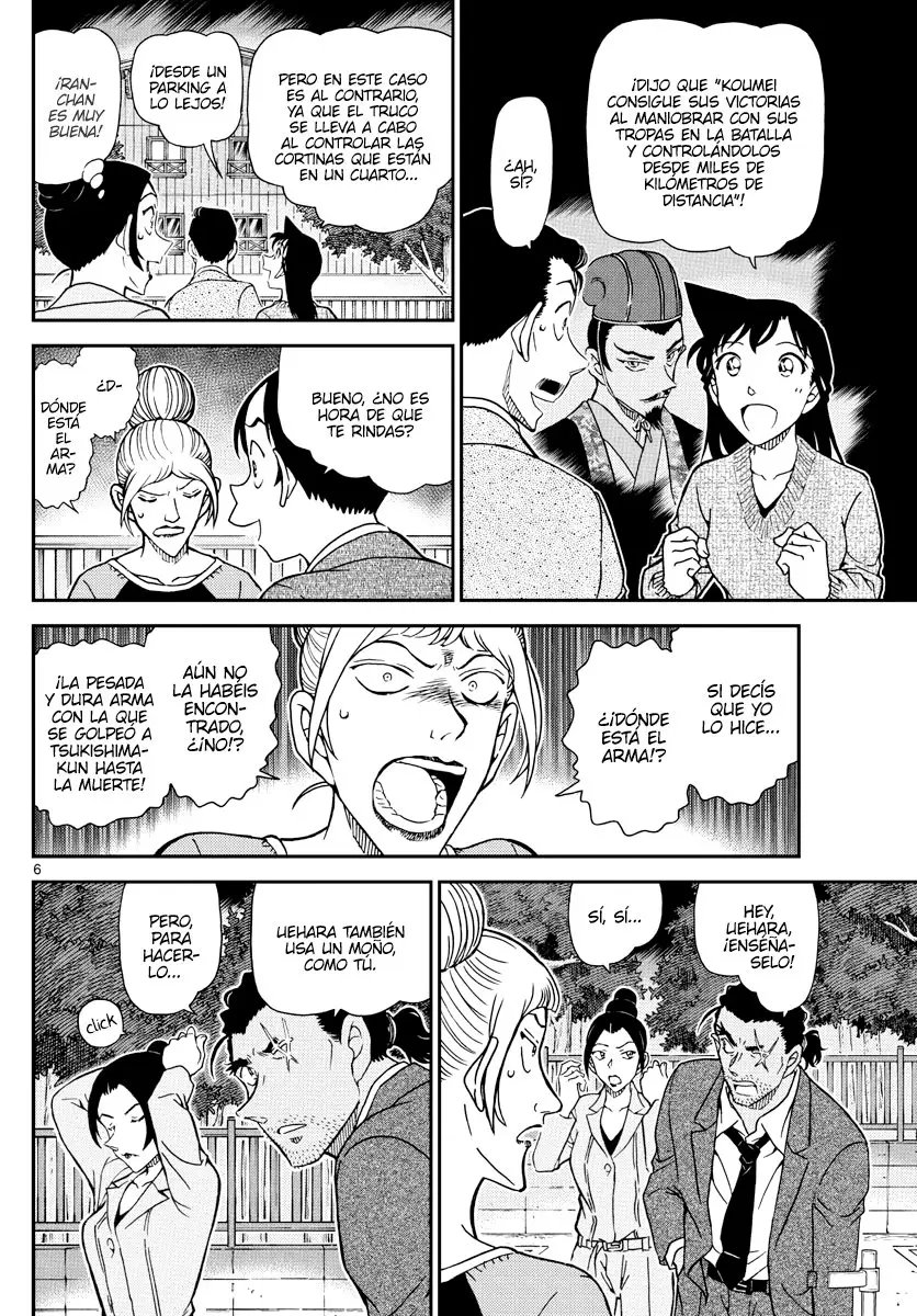Detective Conan capítulo 1084 página 6