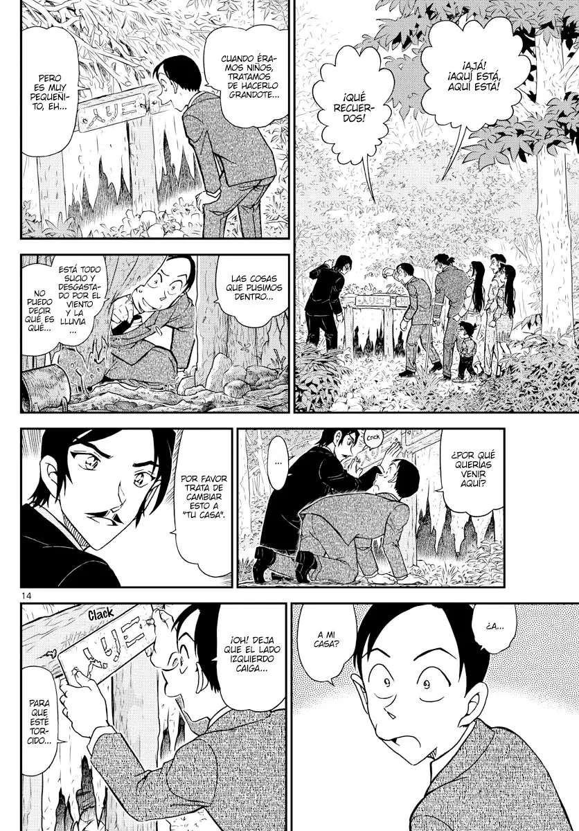 Detective Conan capítulo 1084 página 14