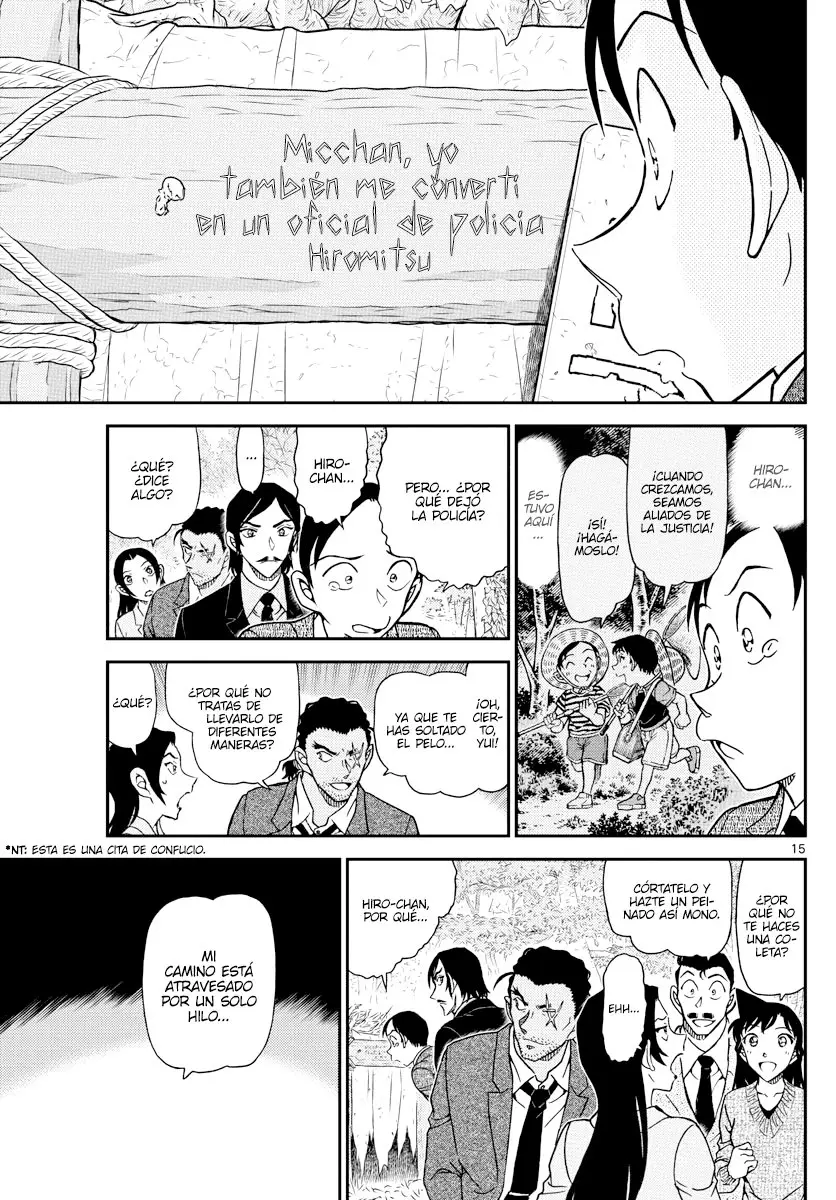 Detective Conan capítulo 1084 página 15