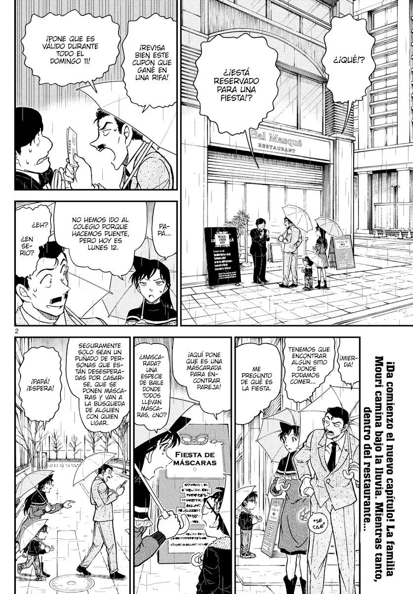 Detective Conan capítulo 1085 página 2