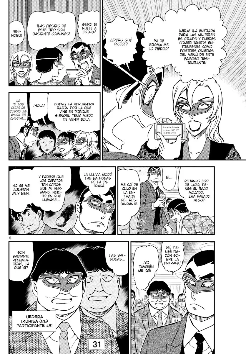 Detective Conan capítulo 1085 página 6