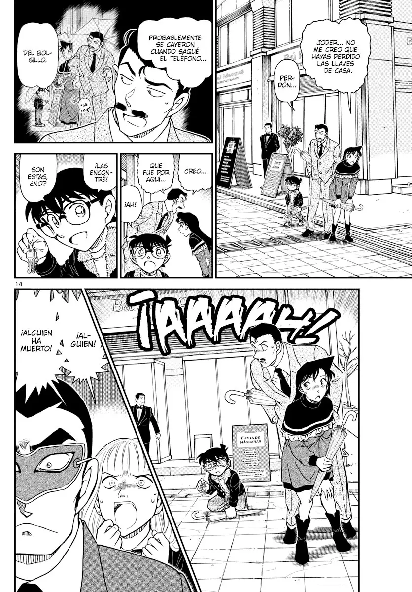 Detective Conan capítulo 1085 página 14