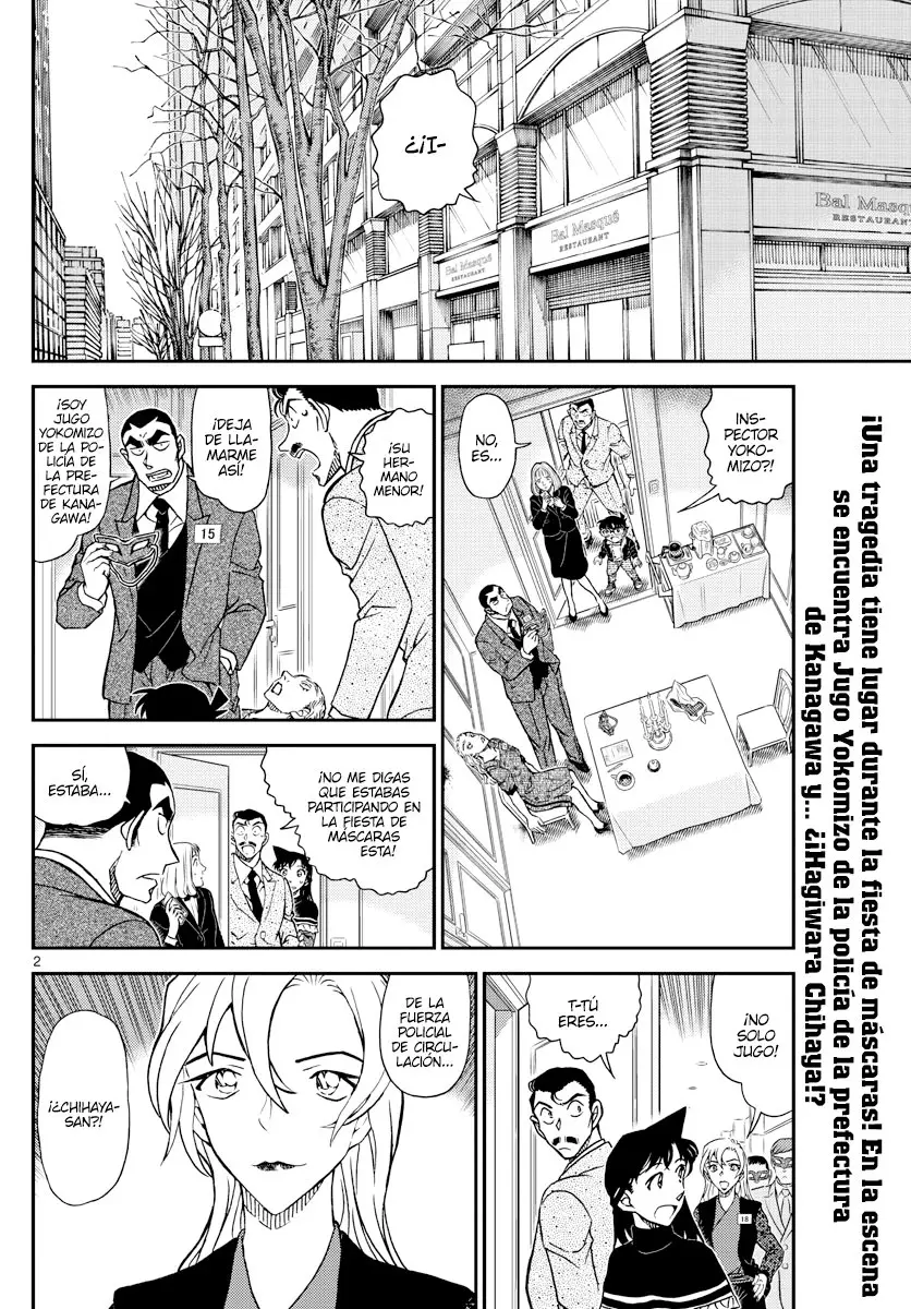 Detective Conan capítulo 1086 página 2