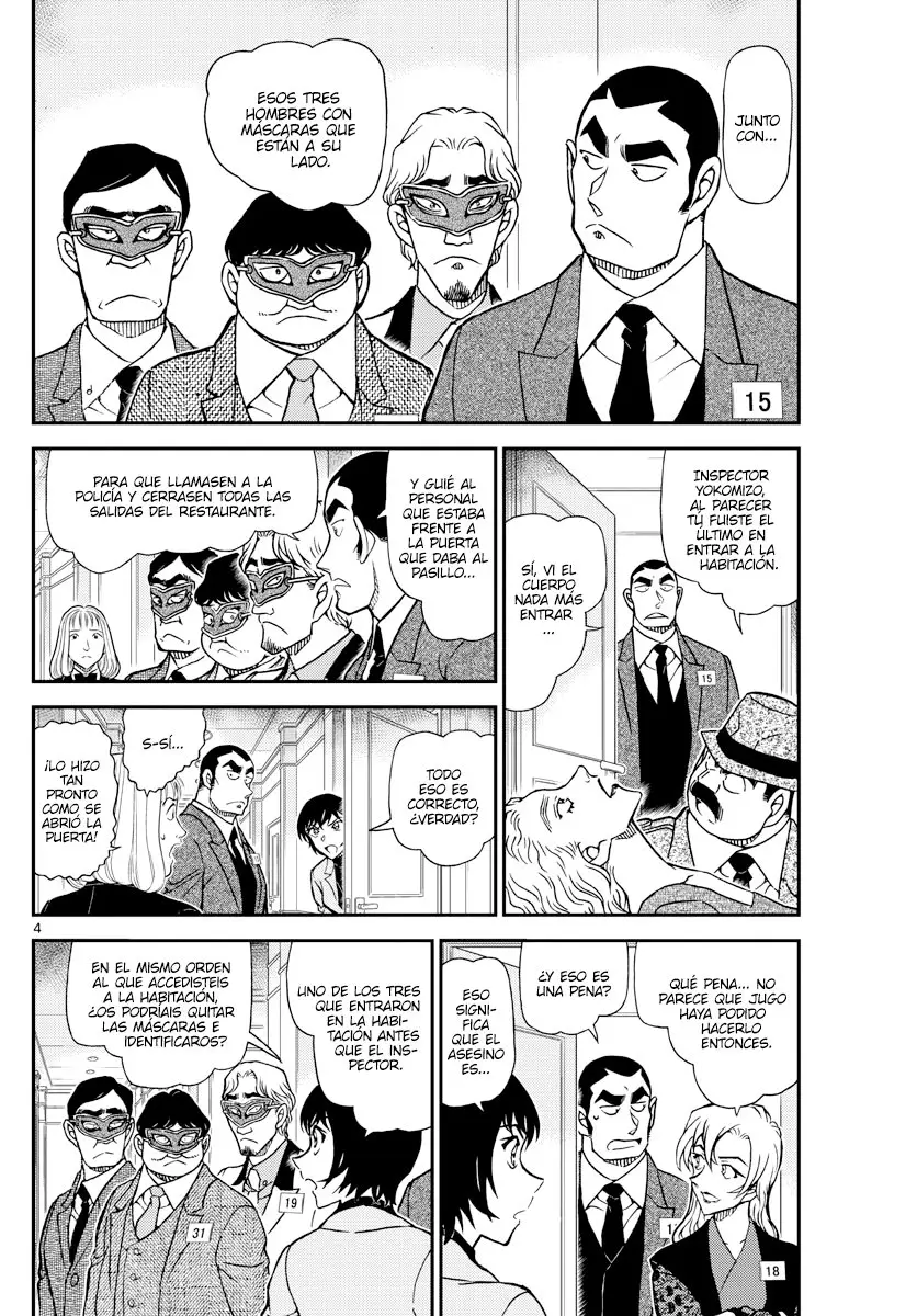 Detective Conan capítulo 1086 página 4