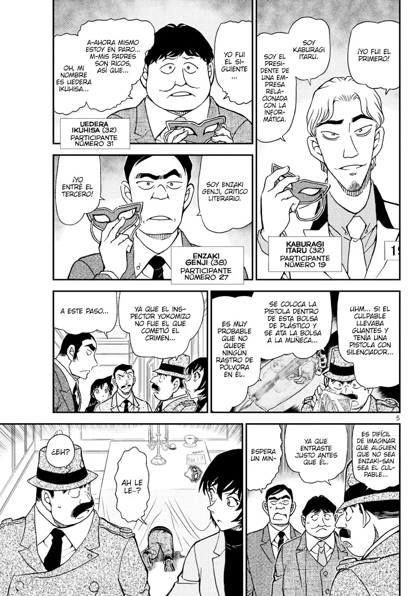 Detective Conan capítulo 1086 página 5
