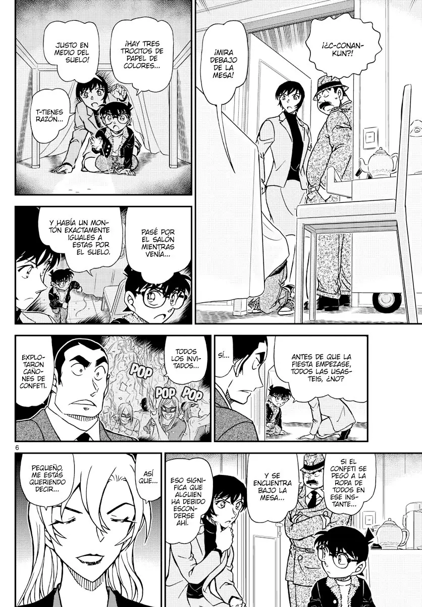 Detective Conan capítulo 1086 página 6