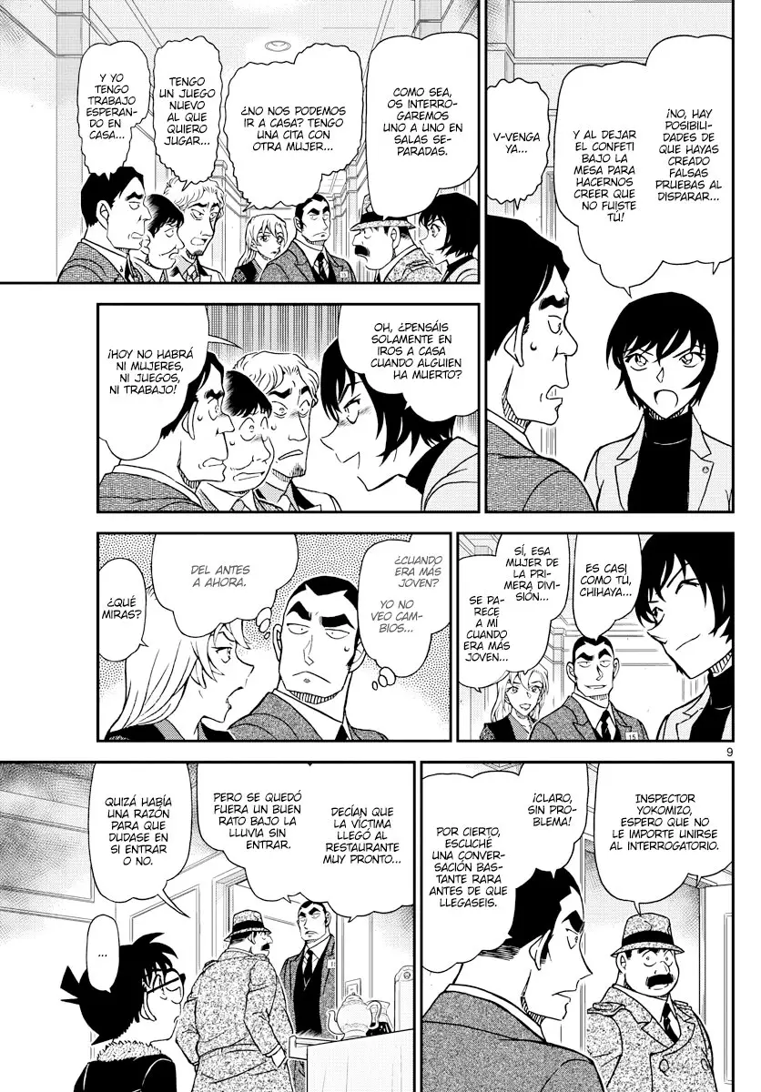 Detective Conan capítulo 1086 página 9