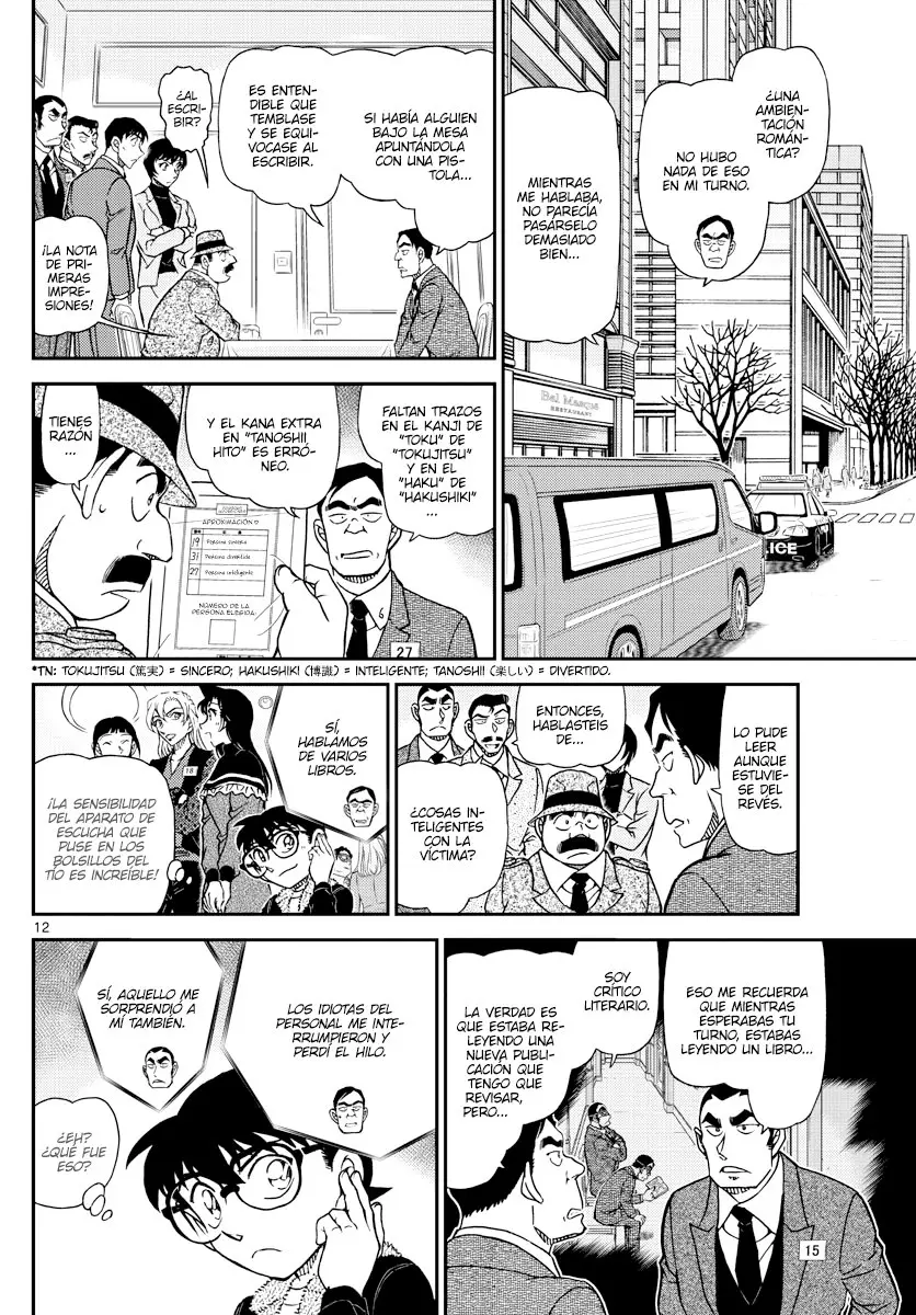 Detective Conan capítulo 1086 página 12
