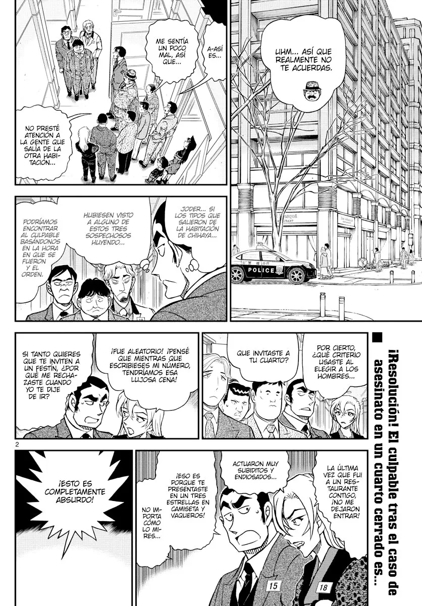 Detective Conan capítulo 1087 página 2